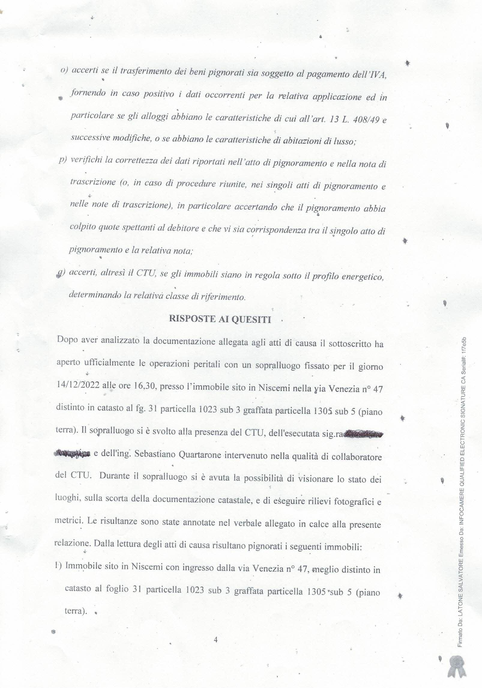 immobile appartamento all'asta in via Venezia 47 - 93015 Niscemi (CL) - 4