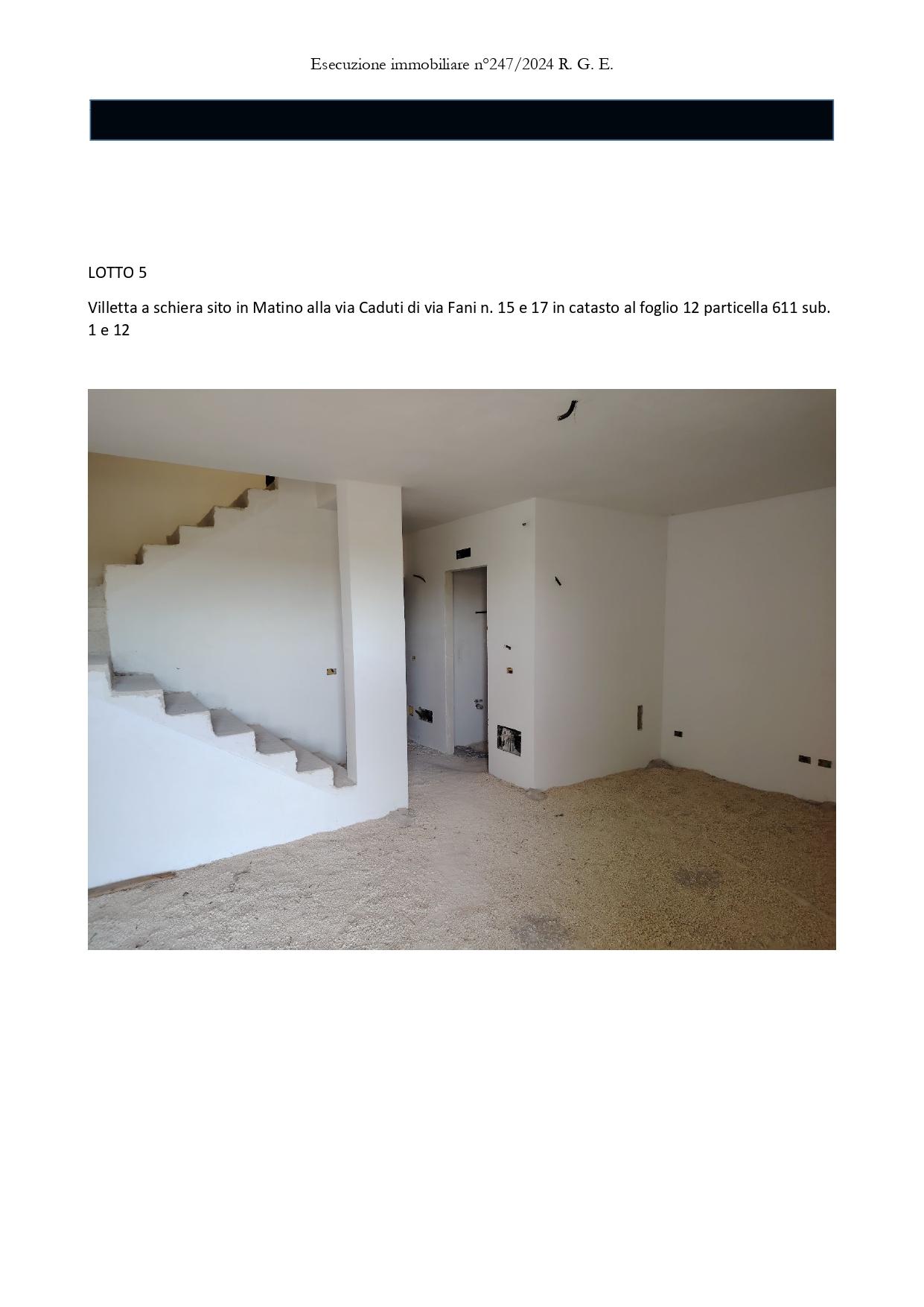 immobile appartamento all'asta in Via Caduti di Via Fani, 15, 73046 Matino LE, Italia Matino, Lecce - 3