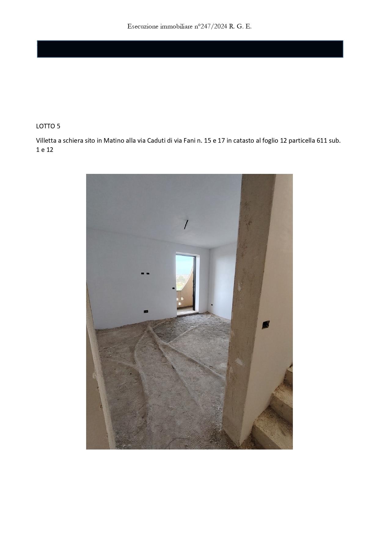 immobile appartamento all'asta in Via Caduti di Via Fani, 15, 73046 Matino LE, Italia Matino, Lecce - 5