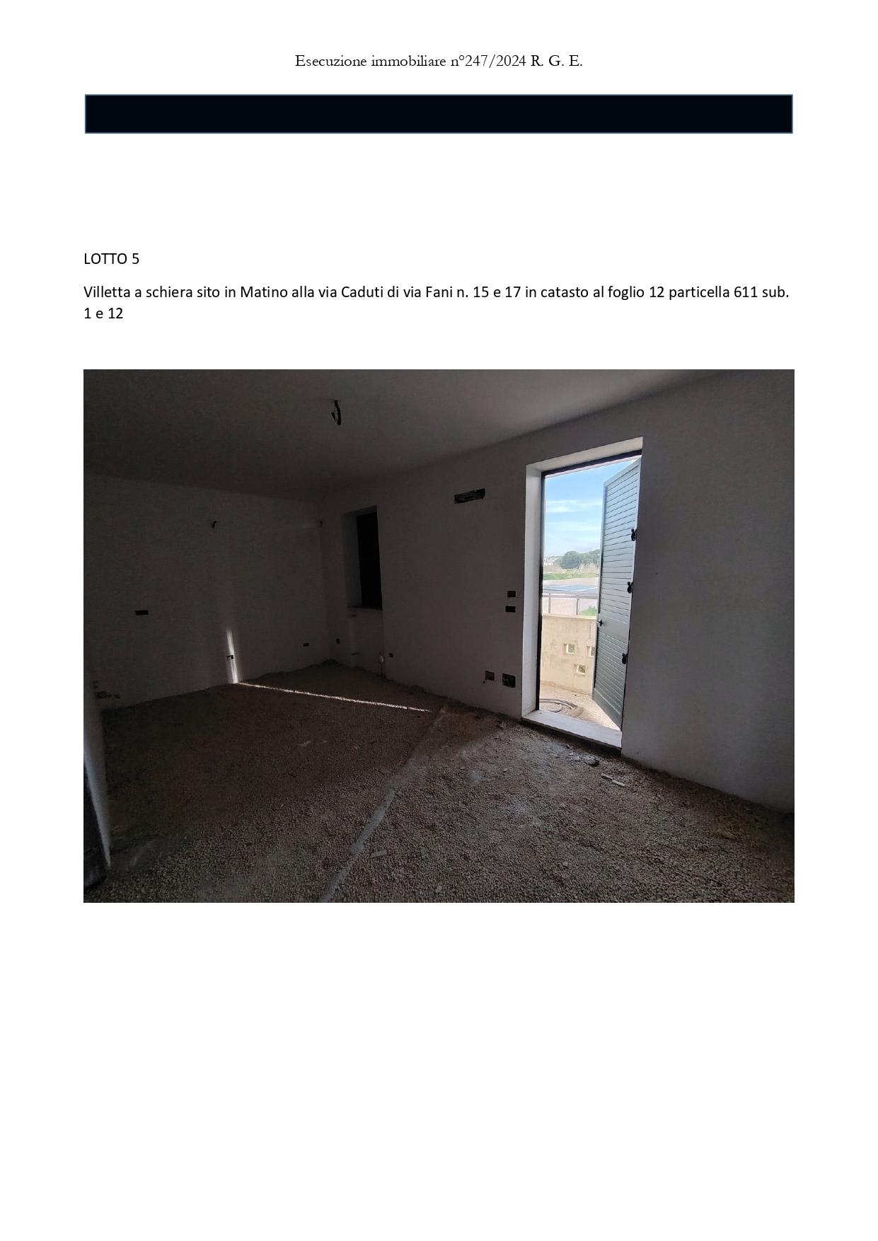 immobile appartamento all'asta in Via Caduti di Via Fani, 15, 73046 Matino LE, Italia Matino, Lecce - 4