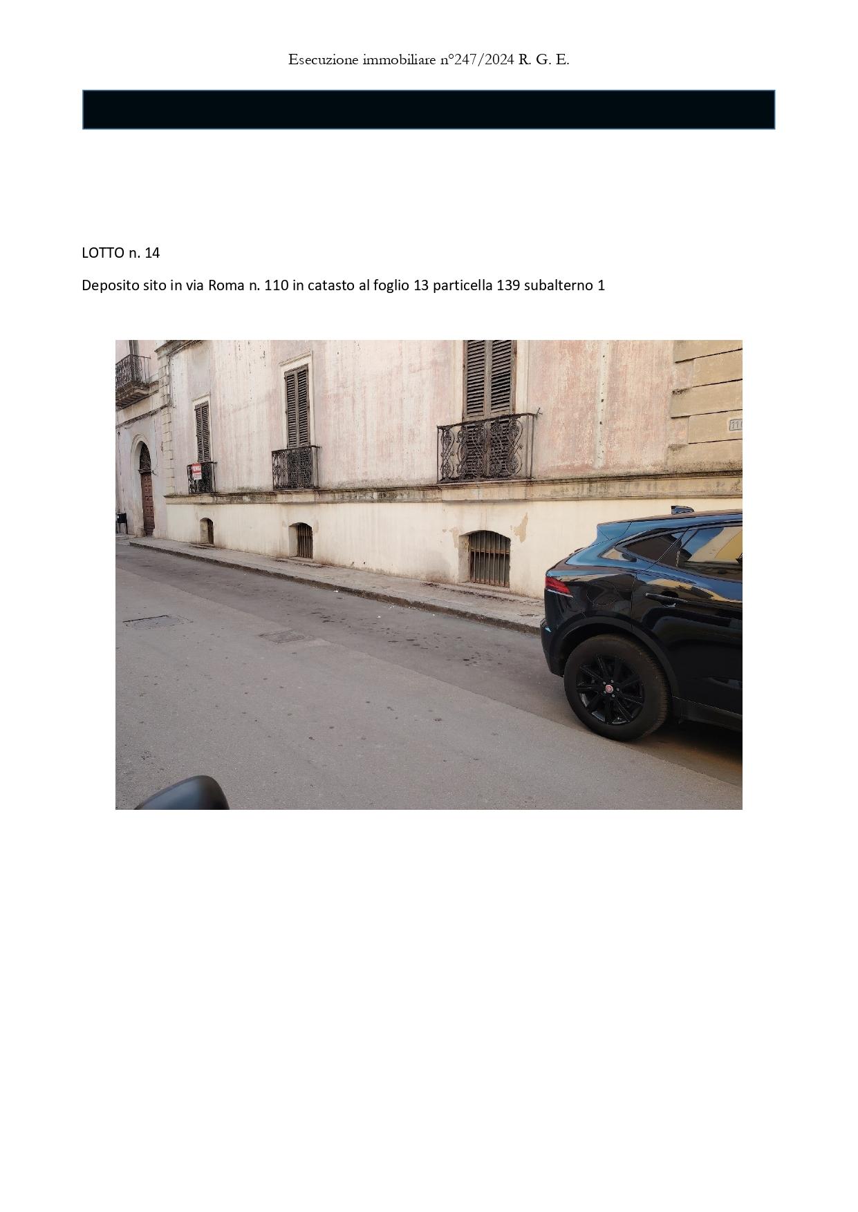 immobile magazzino all'asta in Via Roma, 110, 73046 Matino LE, Italia Matino, Lecce - 3