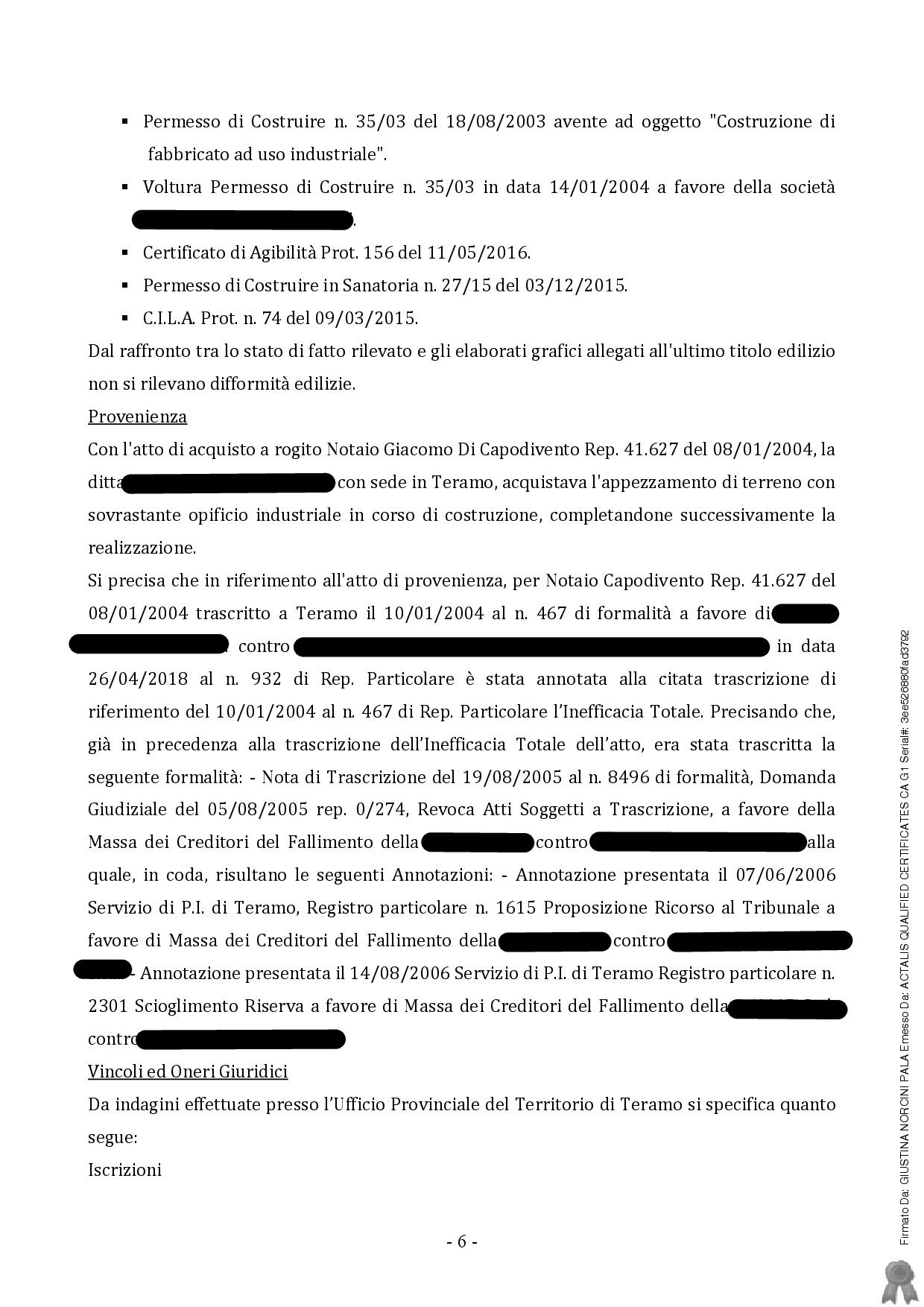 immobile capannone all'asta in Via F Santi/ Viale Vibrata snc - 64015 Nereto (TE) - 5