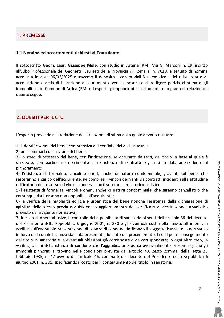 immobile villa all'asta in Via Novara, 109, 00040 Ardea RM, Italia Ardea, Roma - 2