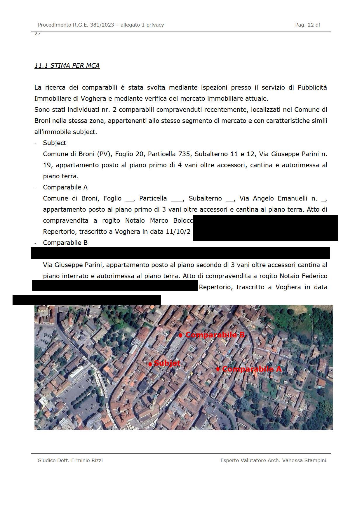 immobile appartamento all'asta in Via Giuseppe Parini, 19 - 27043 Broni (PV) - 2