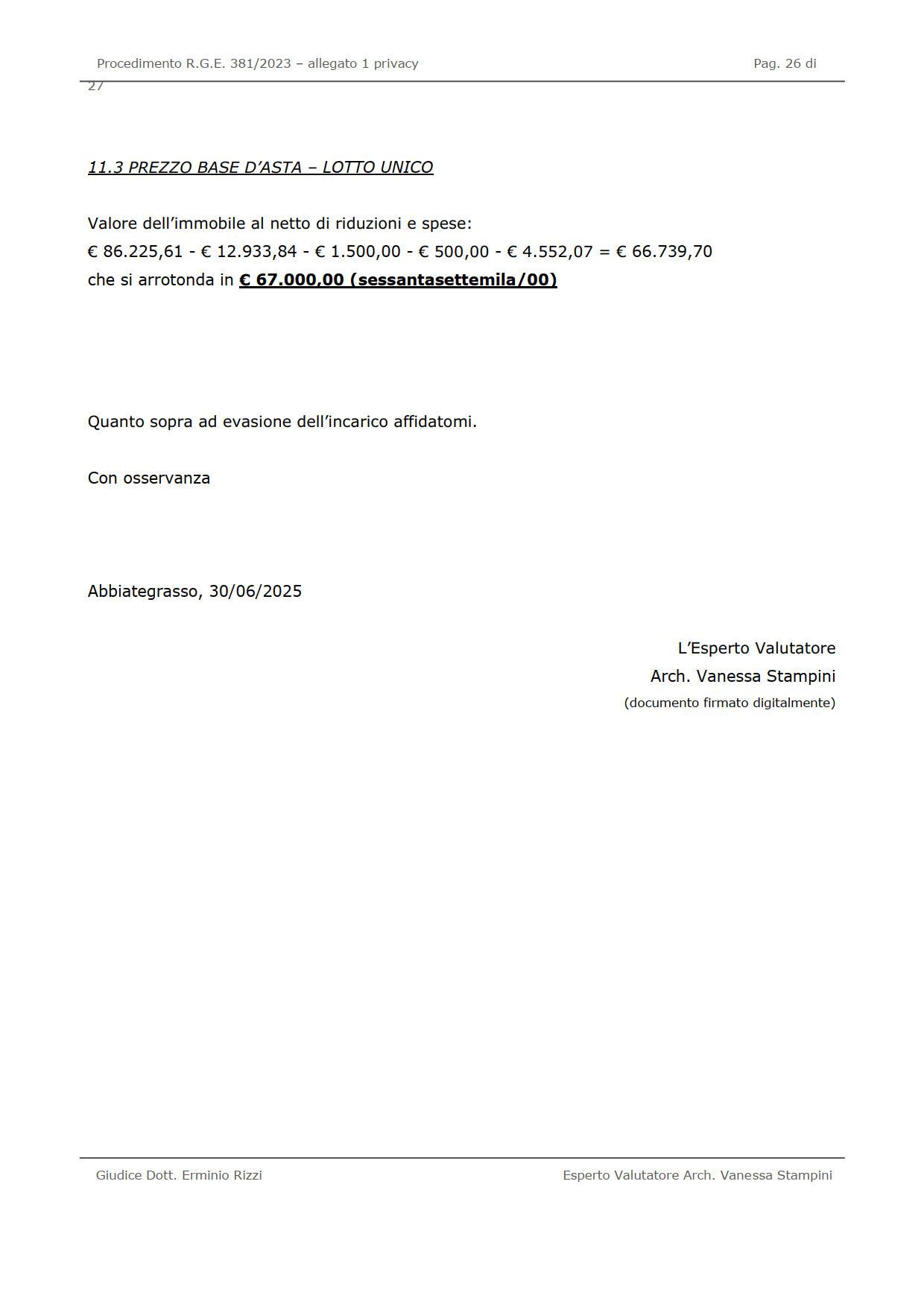 immobile appartamento all'asta in Via Giuseppe Parini, 19 - 27043 Broni (PV) - 3