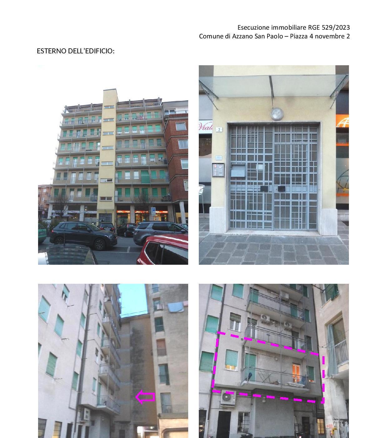 immobile appartamento all'asta in Piazza IV novembre 2 - 24052 Azzano San Paolo (BG) - 3