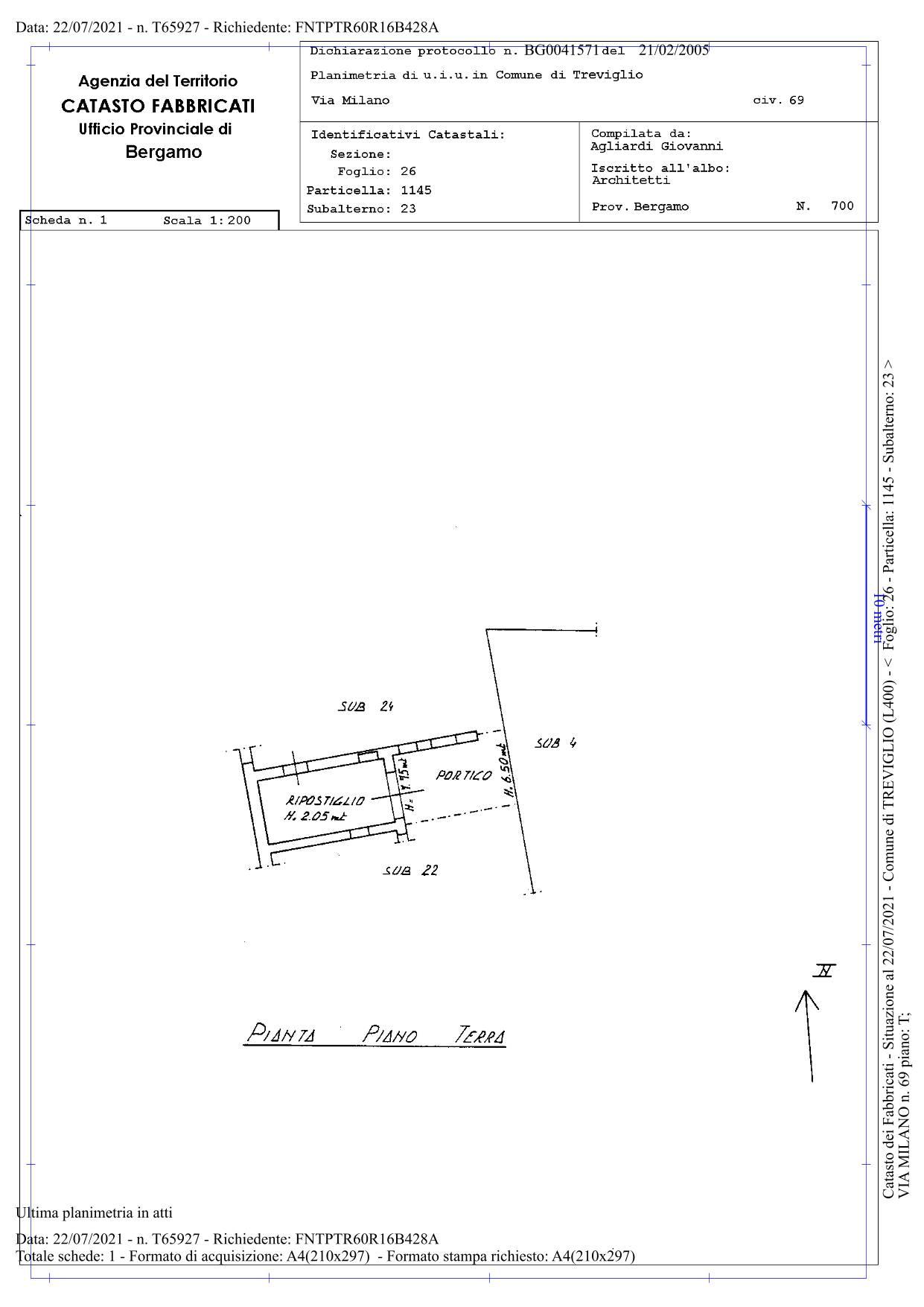 immobile appartamento all'asta in Via Milano, 69, 24047 Cascina Pezzoli BG, Italia - Treviglio (BG) - 1