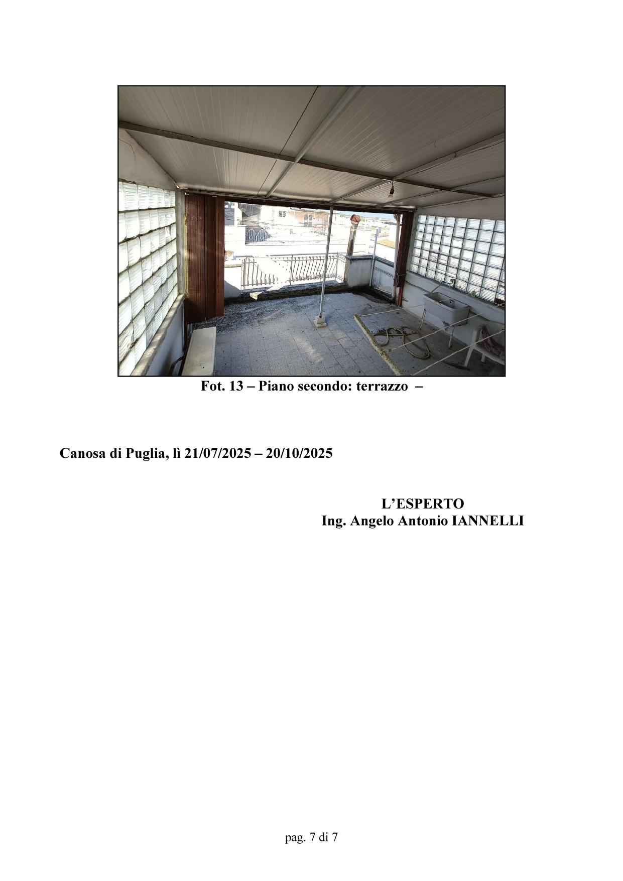 immobile casa singola all'asta in via XXIV Maggio 62 - 76012 Canosa di Puglia (BT) - 3