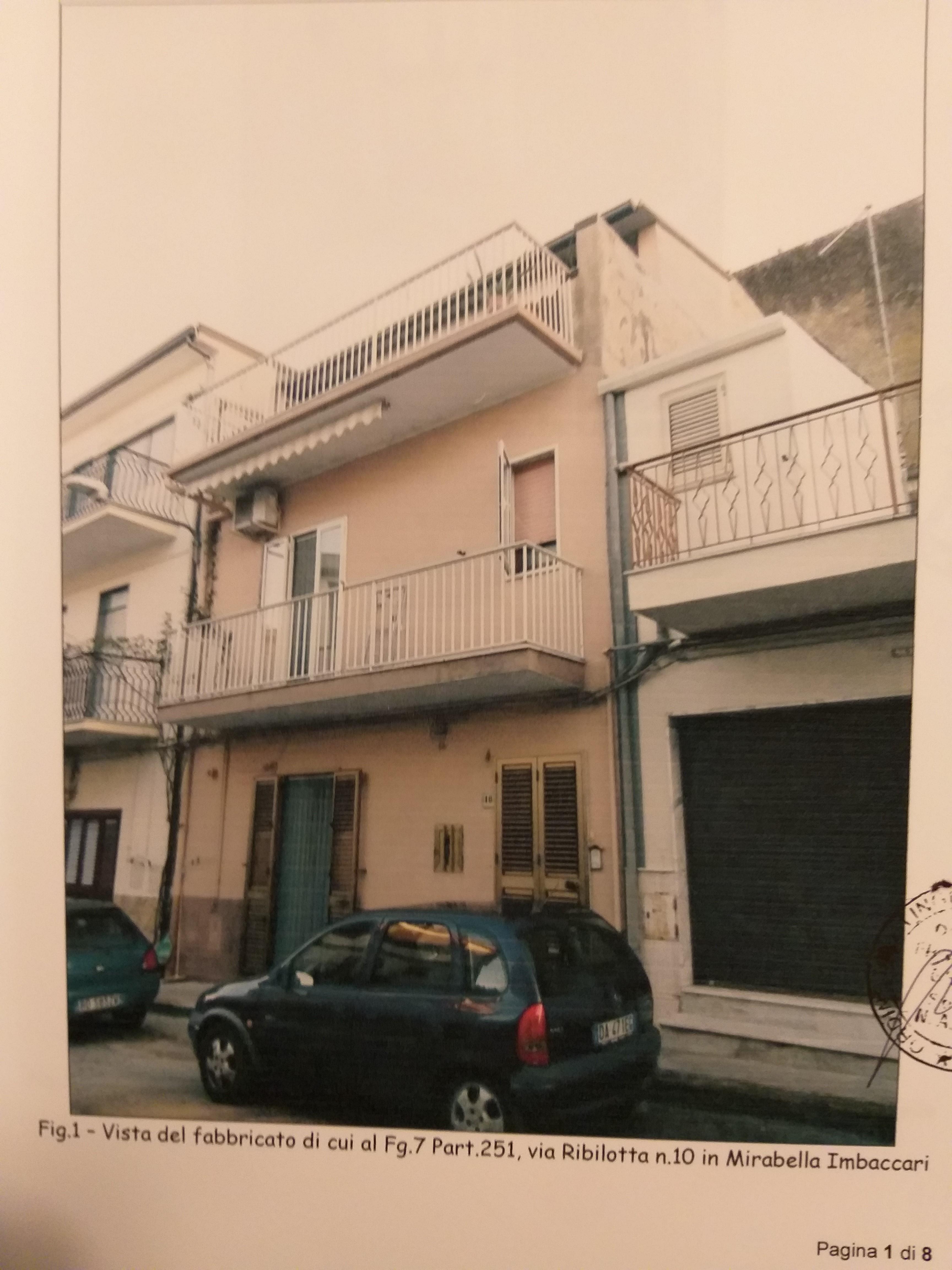 immobile appartamento all'asta in VIA RIBILOTTA N 10 - 95040 Mirabella Imbaccari (CT) - 1