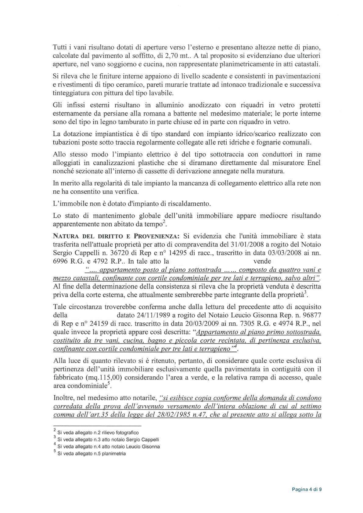 immobile appartamento all'asta in Via della Collina - 87030 Falconara Albanese (CS) - 4