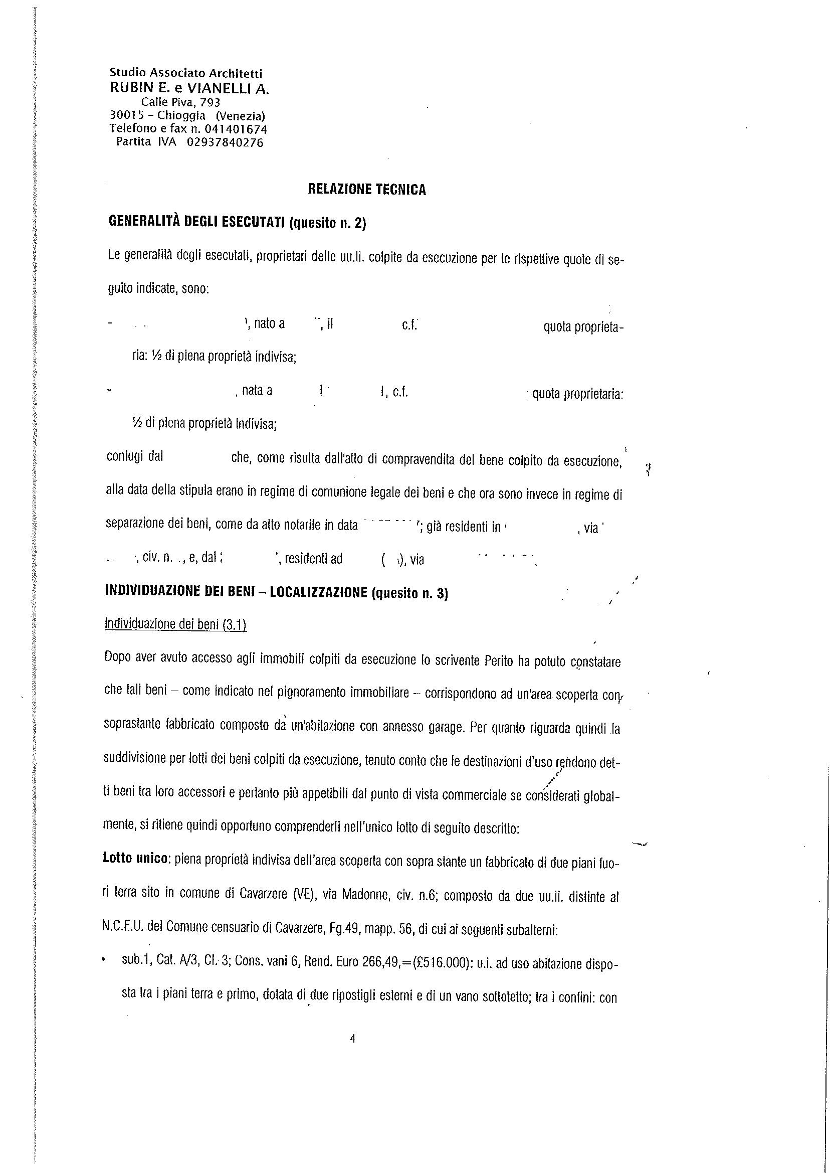 immobile appartamento all'asta in via Madonne, 6 - 30014 Cavarzere (VE) - 4