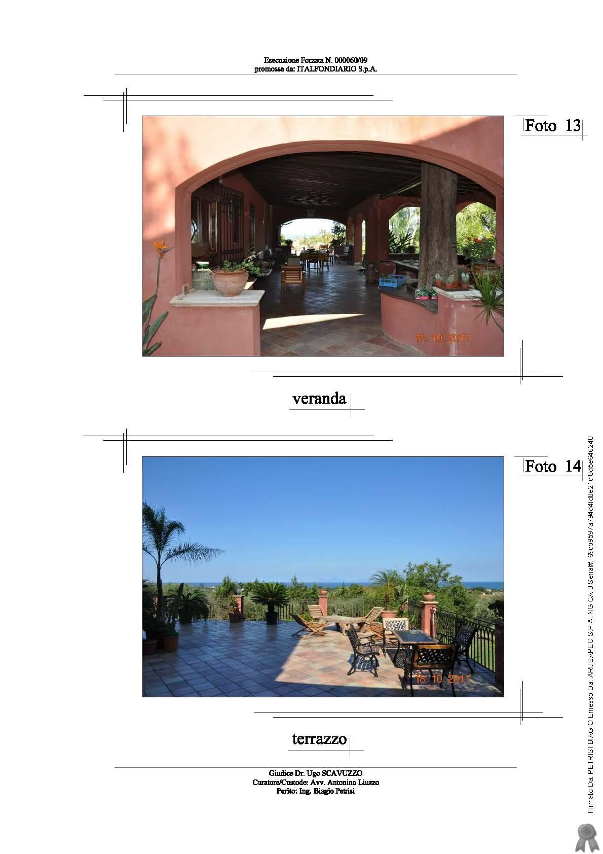 immobile villa all'asta in c/da locogrande - 98066 Patti (ME) - 3