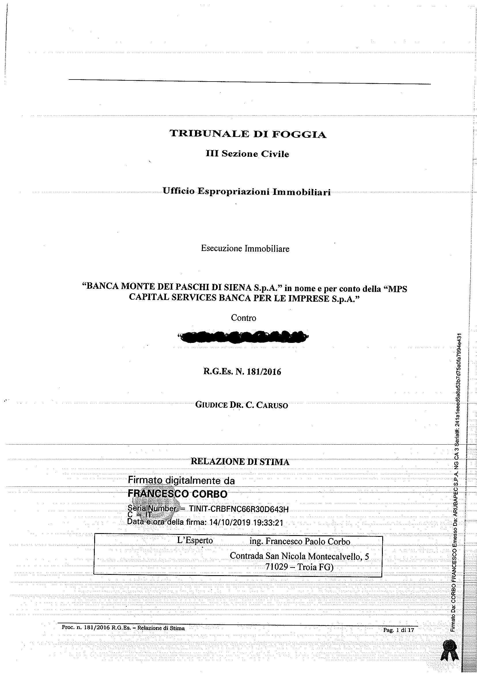 immobile attivita commerciale all'asta in Borgo Cervaro, Podere 485 - 71100 Foggia (FG) - 1