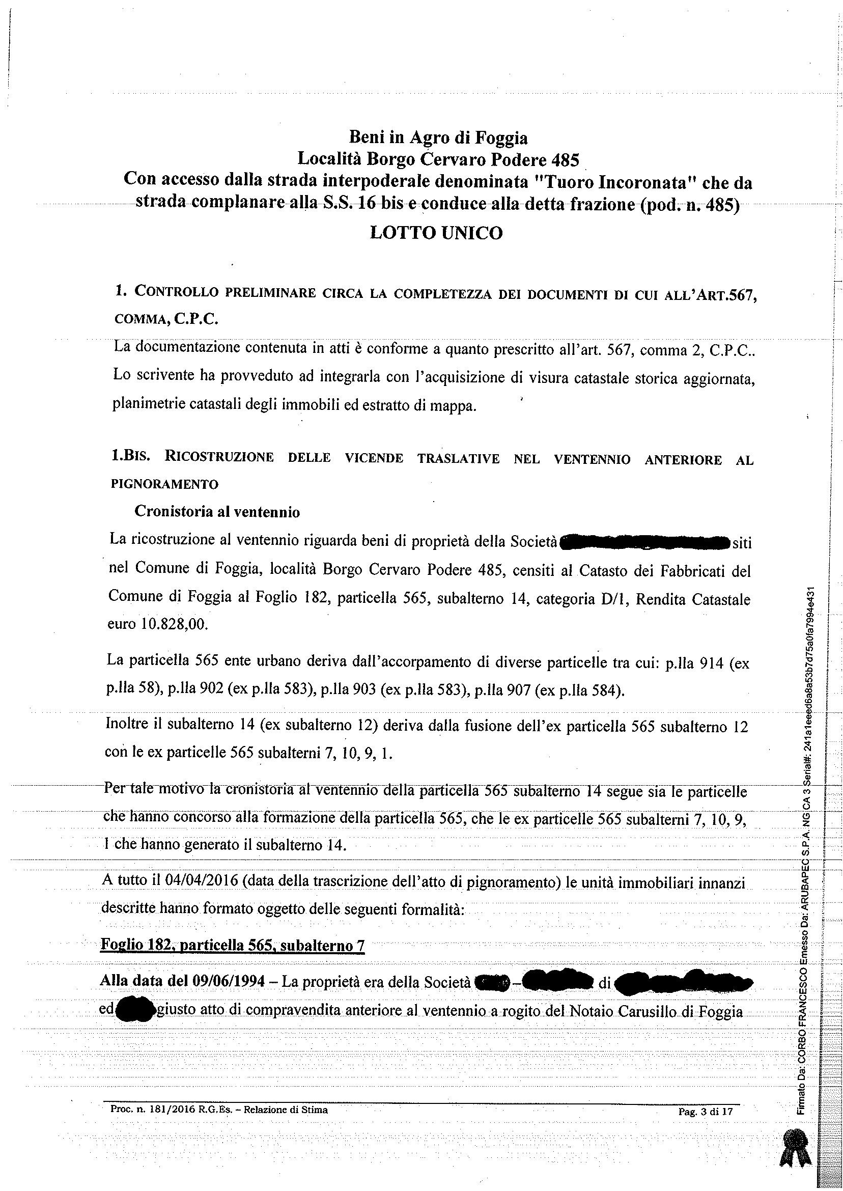immobile attivita commerciale all'asta in Borgo Cervaro, Podere 485 - 71100 Foggia (FG) - 3