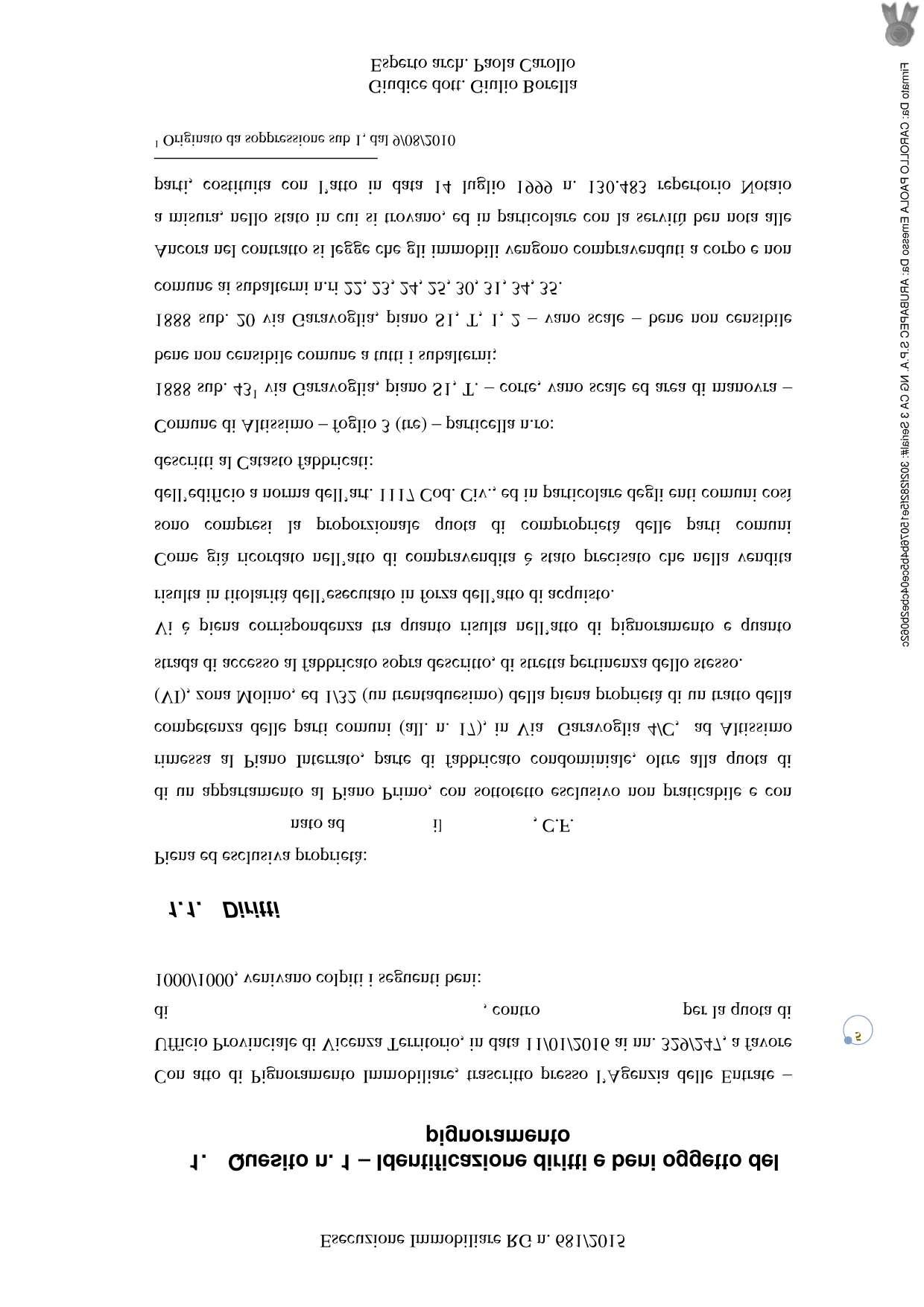 immobile appartamento all'asta in Via Garavoglia 4/C - 36070 Altissimo (VI) - 5