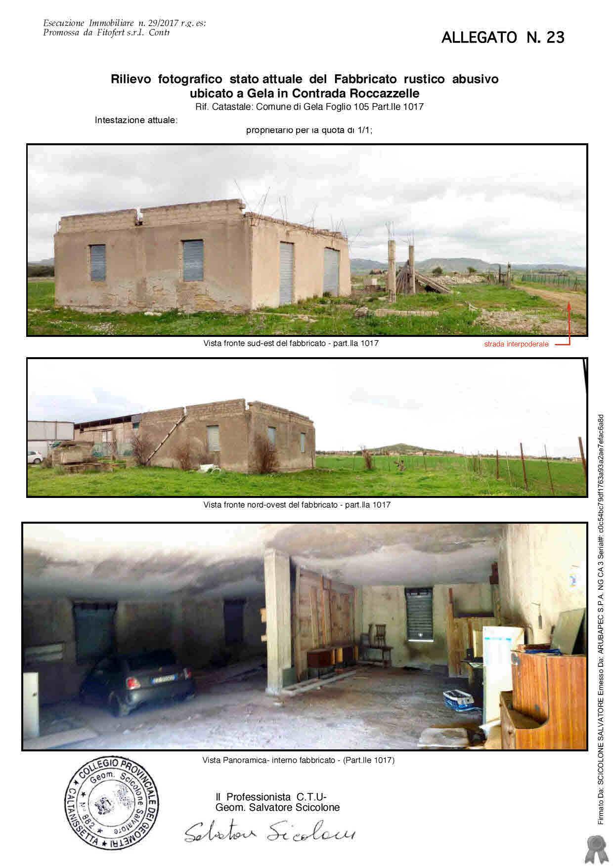 immobile terreno all'asta in Cda Roccazzelle - 93012 Gela (CL) - 5