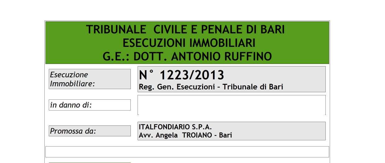 immobile villa all'asta in via Alcide De Gasperi - 70010 Cellamare (BA) - 3