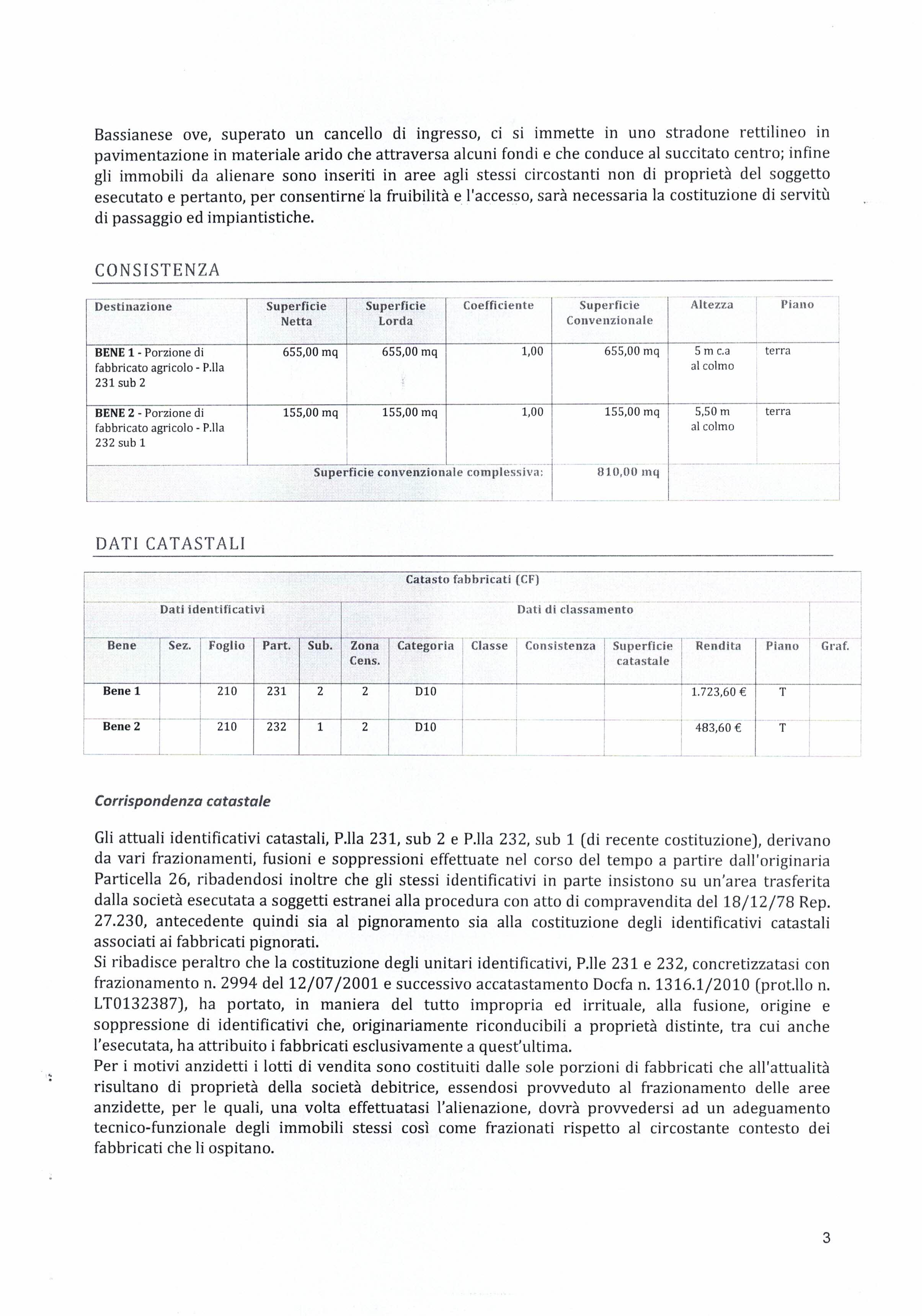 immobile appartamento all'asta in STRADA FRASSONETO (TRAV STRADA BASSIANESE) - 04100 Latina (LT) - 3