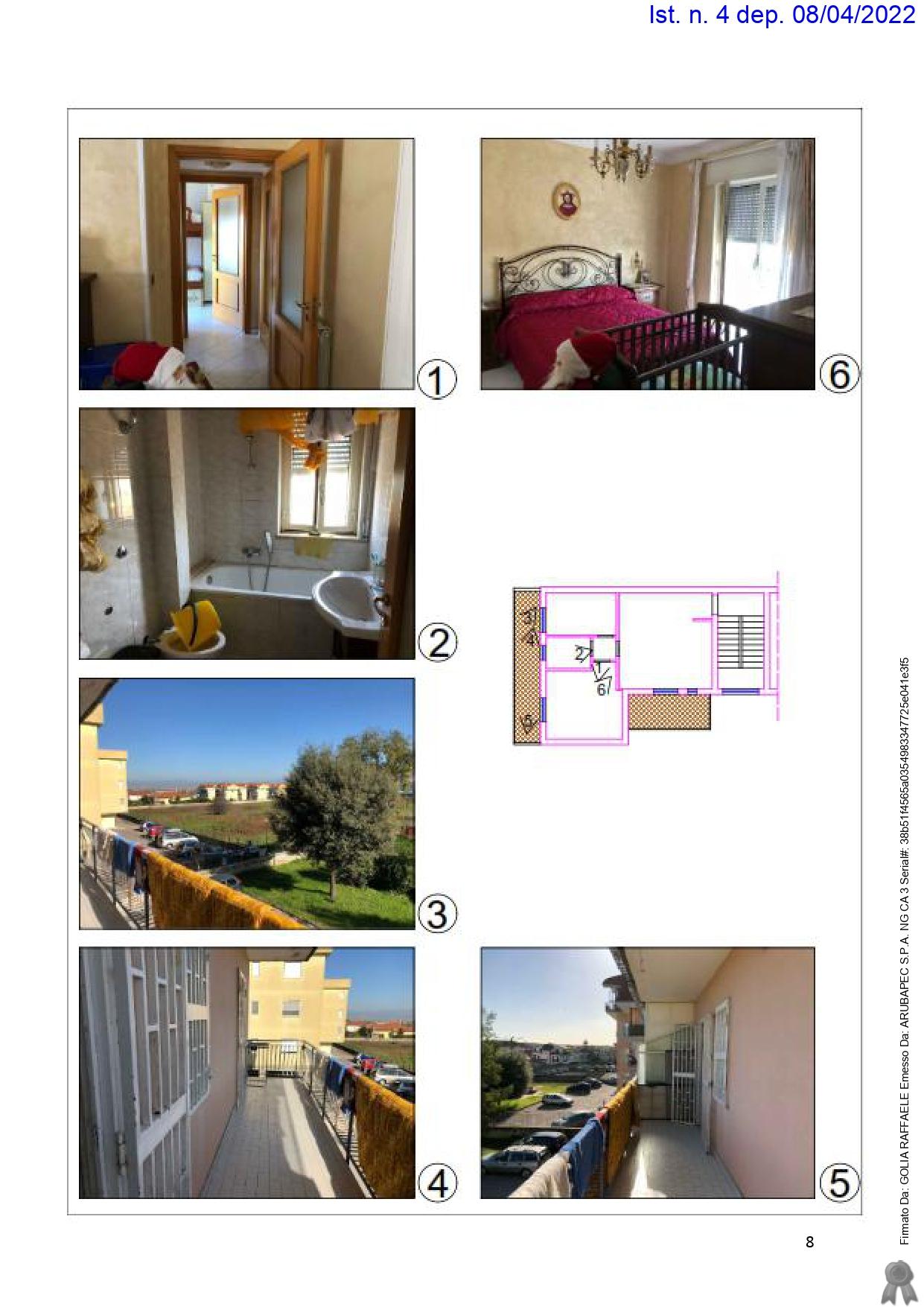 immobile appartamento all'asta in Traversa di via Giardini snc Giugliano in Campania (NA) - 3