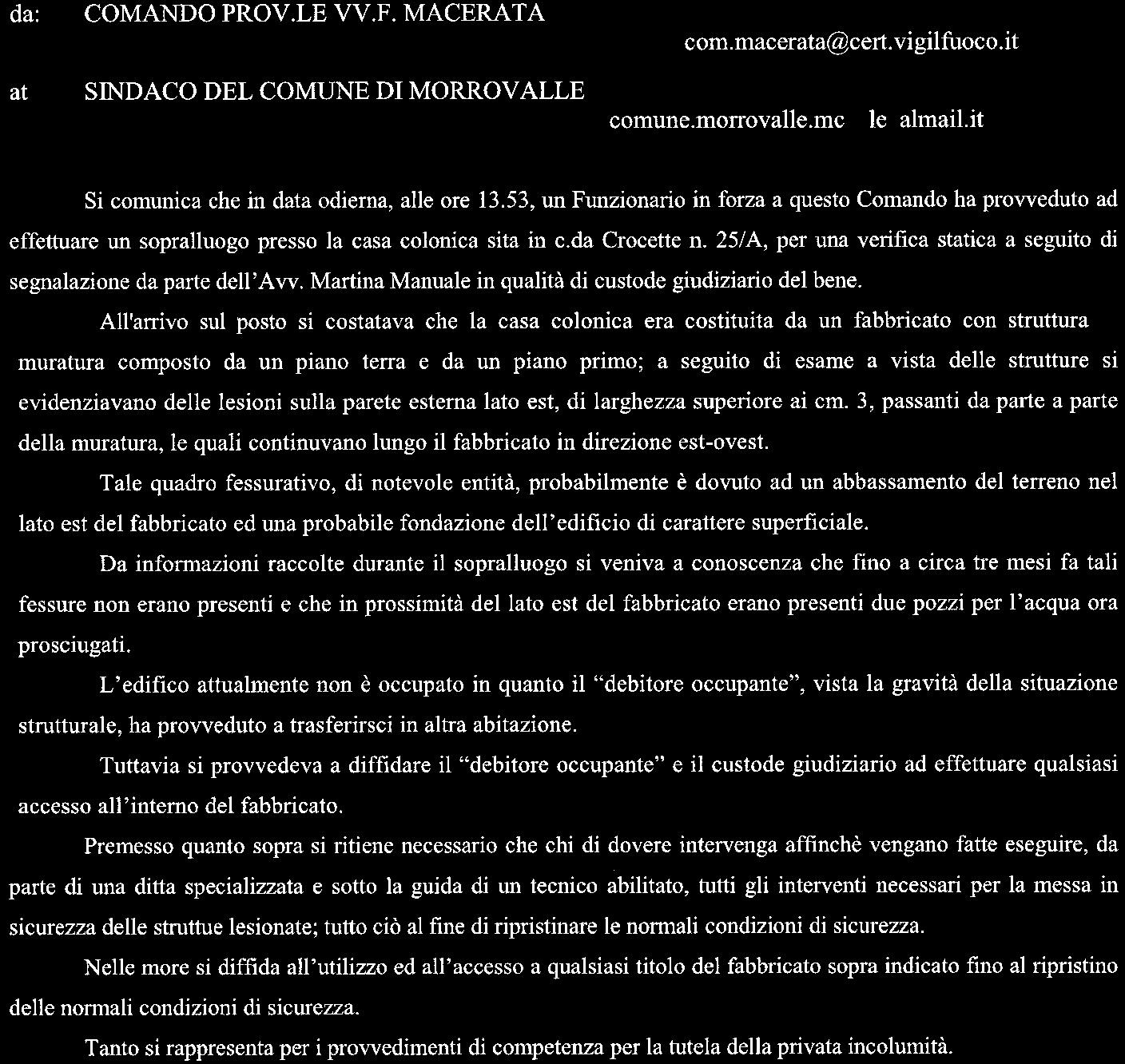 immobile appartamento all'asta in Contrada Crocette 25 - 62010 Morrovalle (MC) - 2