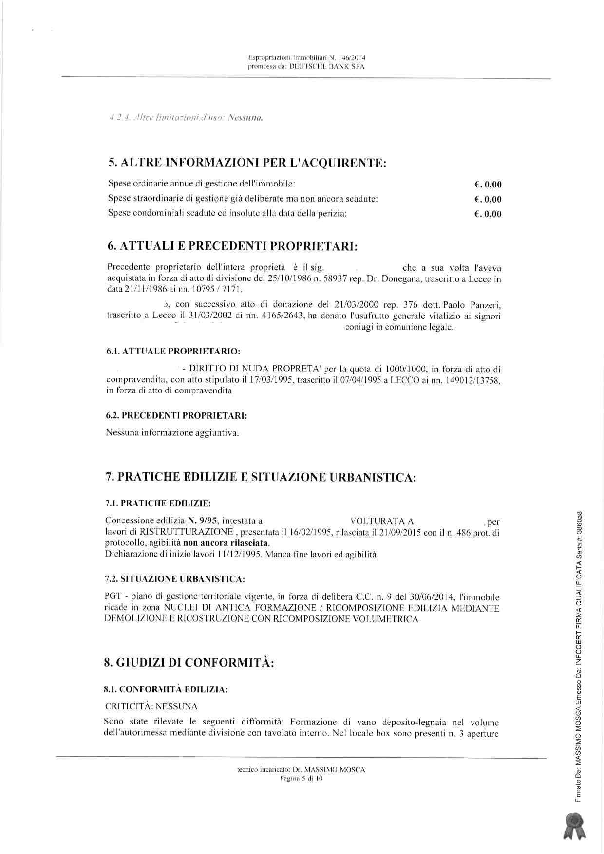 immobile appartamento all'asta in Via XX Settembre 6 - 23848 Ello (LC) - 5