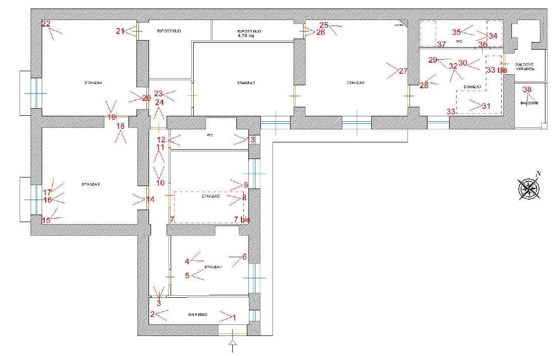 immobile appartamento all'asta in Via Corso Garibaldi n 19 - 80011 Acerra (NA) - 2