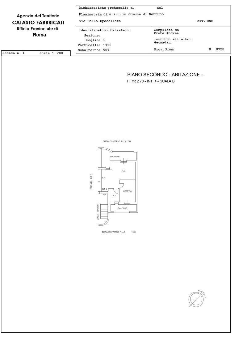 immobile appartamento all'asta in via Taglio delle Cinque Miglia 52, n 136 Nettuno (RM) - 1