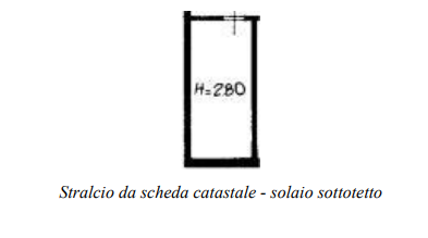 planimetria APPARTAMENTO ALL'ASTA IN VIA PELLEGRINO ROSSI N 50 - 20161 MILANO (MI) - 1