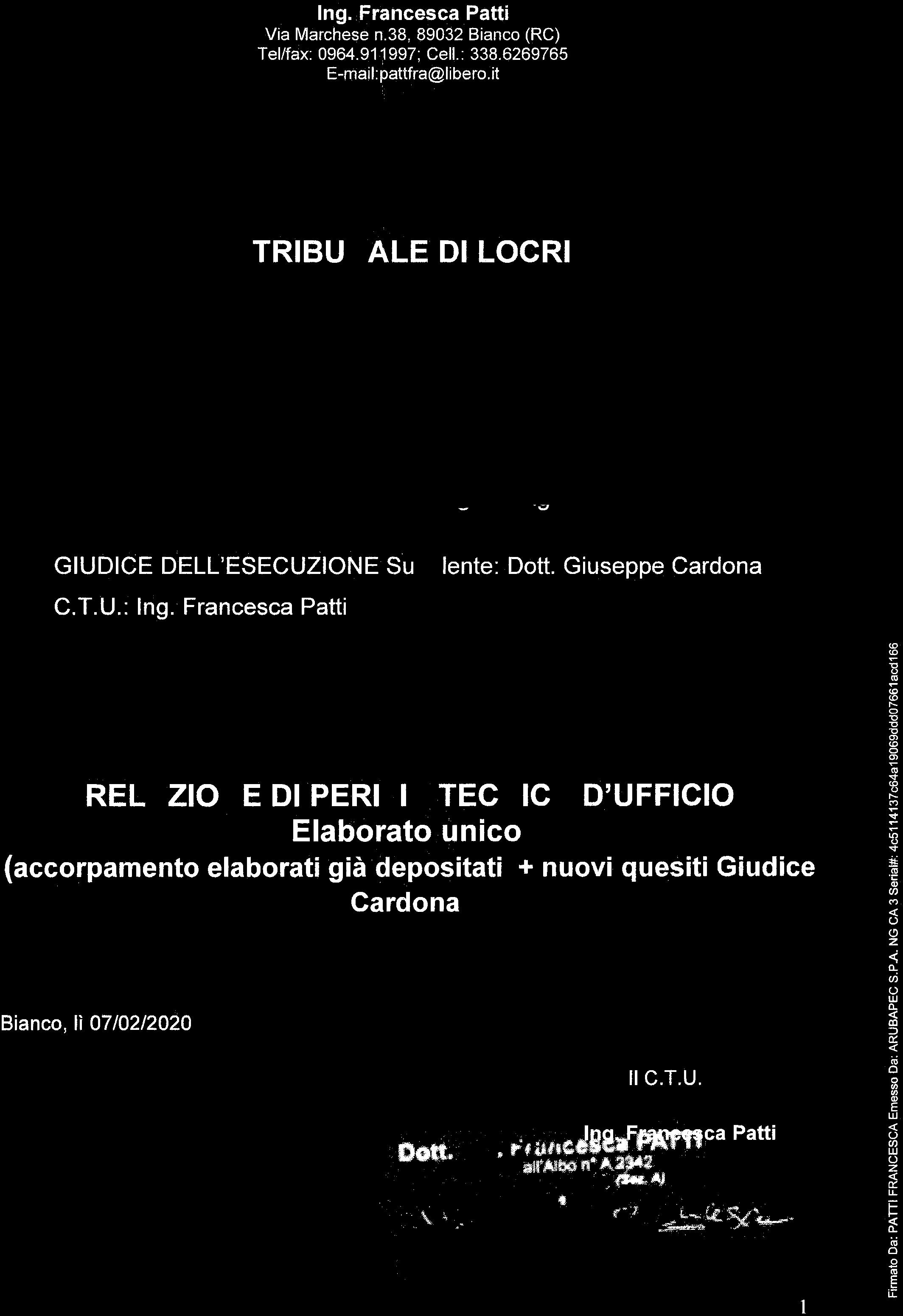 immobile terreno all'asta in Via Garibaldi - 89032 Bianco (RC) - 2