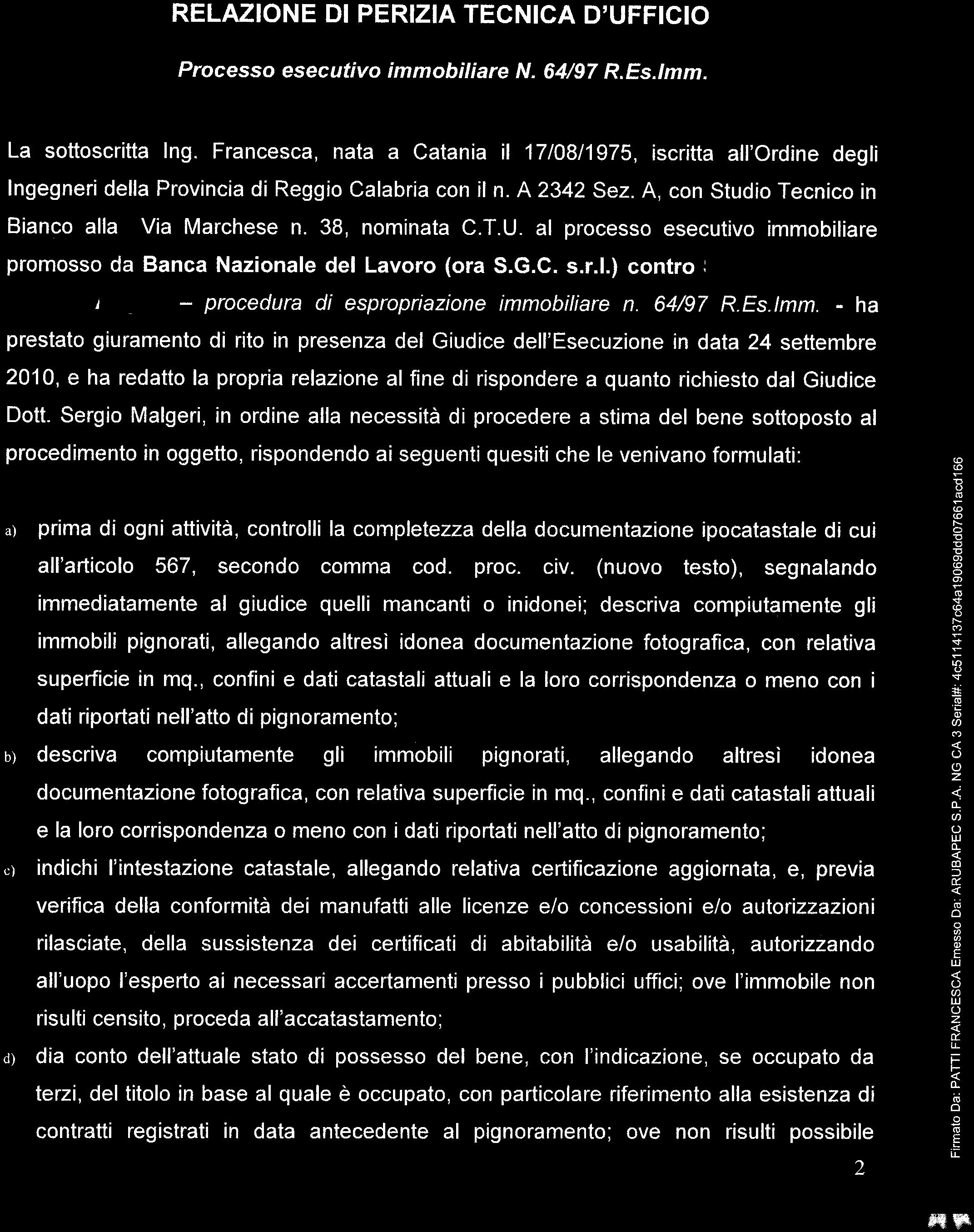 immobile terreno all'asta in Via Garibaldi - 89032 Bianco (RC) - 5