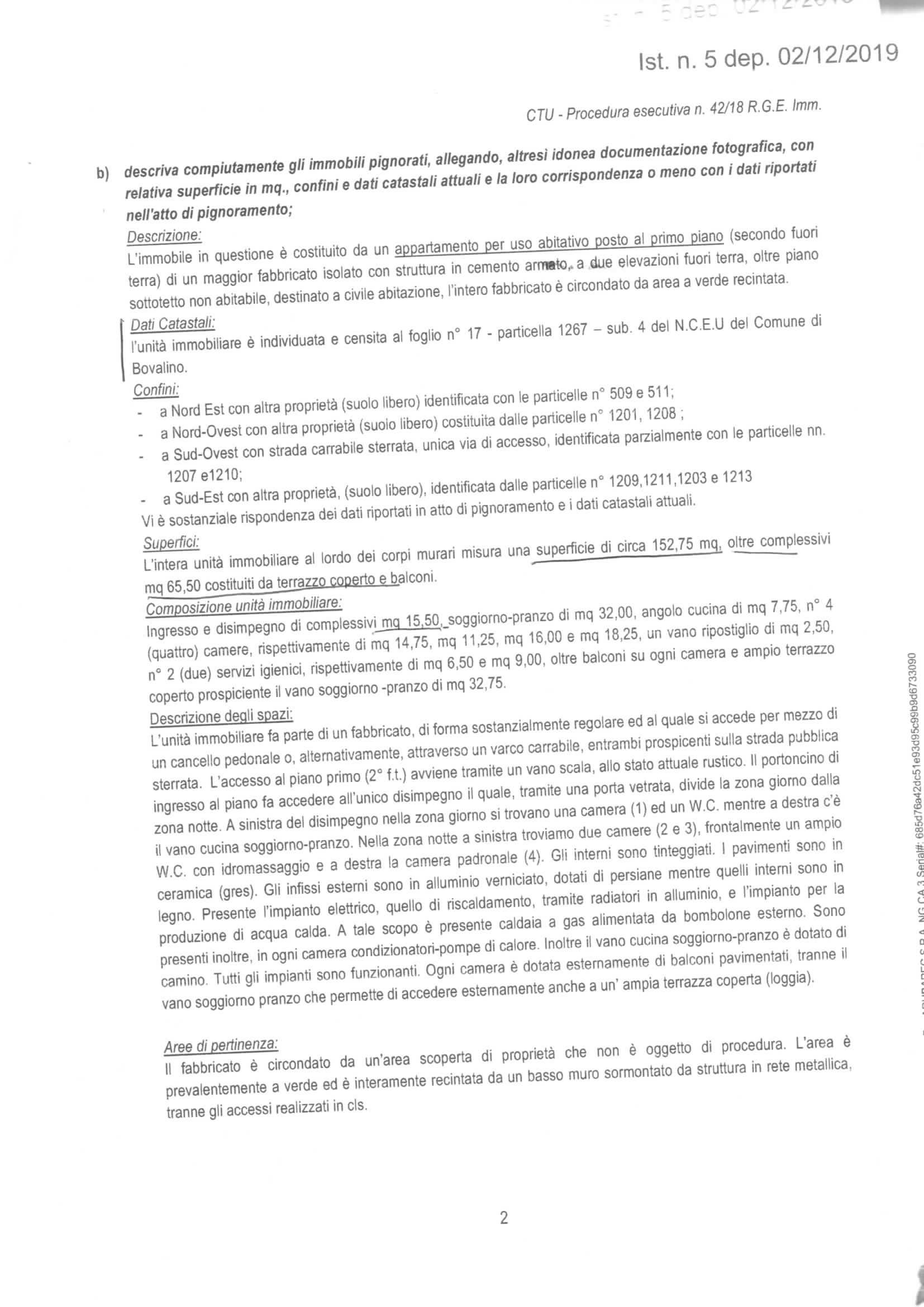 immobile appartamento all'asta in Località C/da Sandrechi - 89034 Bovalino (RC) - 2