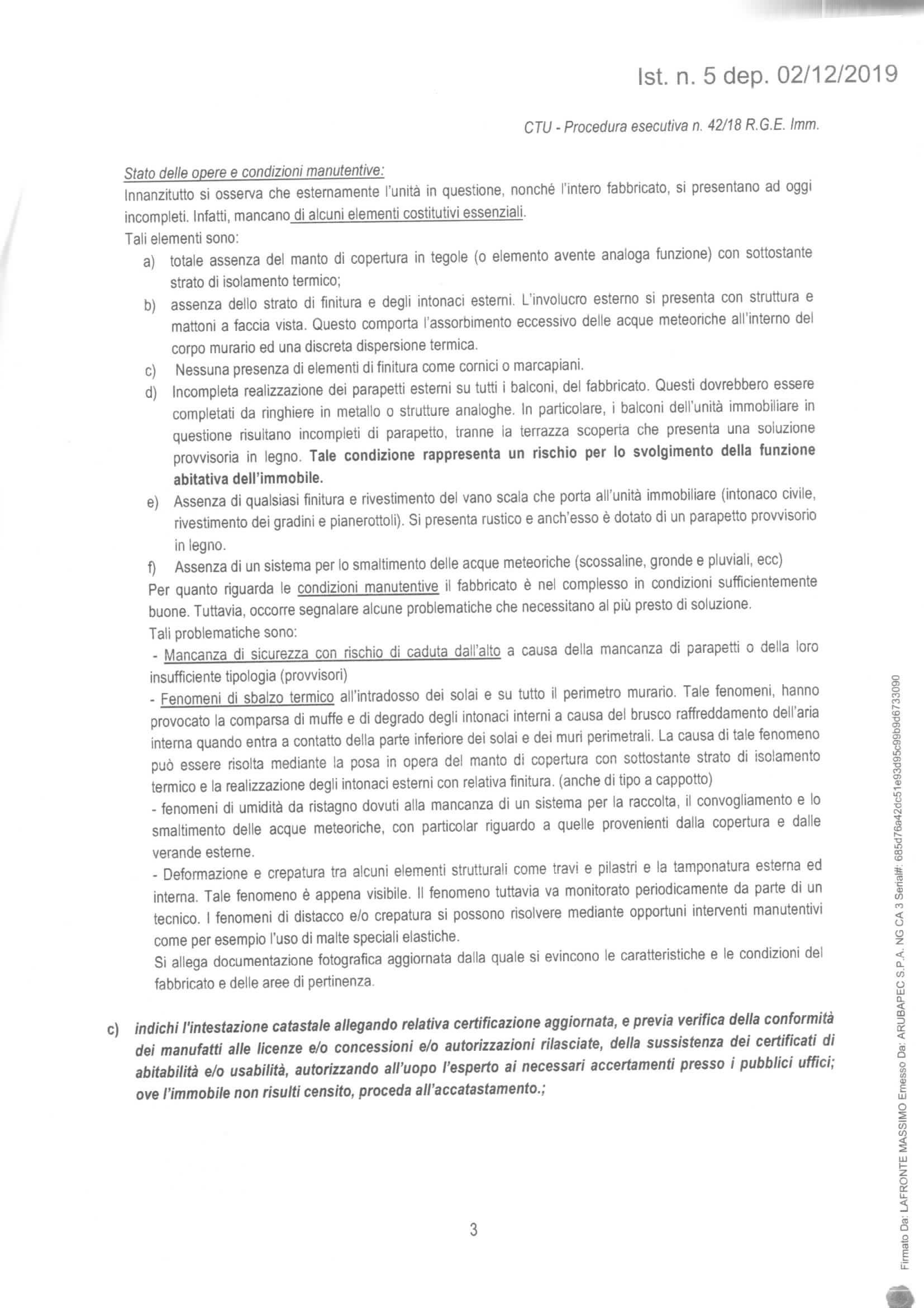 immobile appartamento all'asta in Località C/da Sandrechi - 89034 Bovalino (RC) - 3