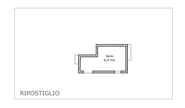 planimetria APPARTAMENTO ALL'ASTA IN VIA SAN PANTALEO, FIRENZE (FI) - 1