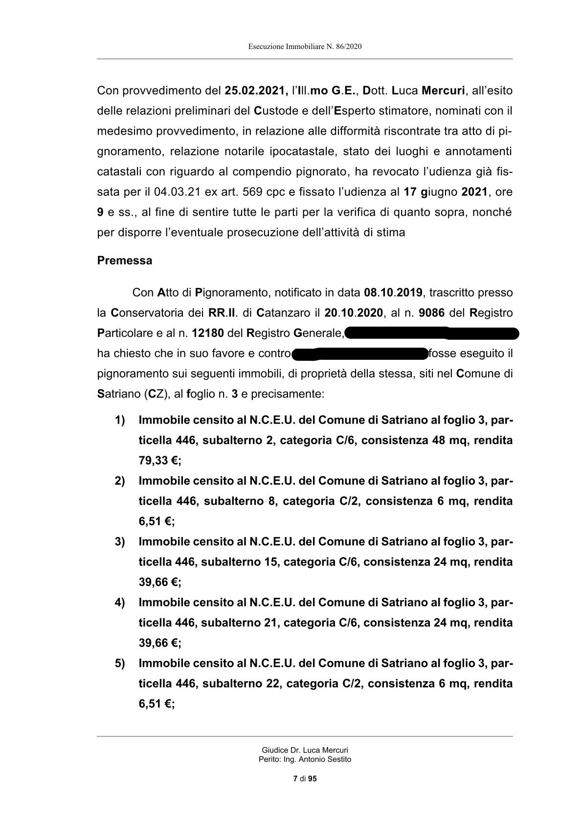 immobile garage all'asta in Via P Nenni 6, 8, 10, 12 Satriano (CZ) - 2
