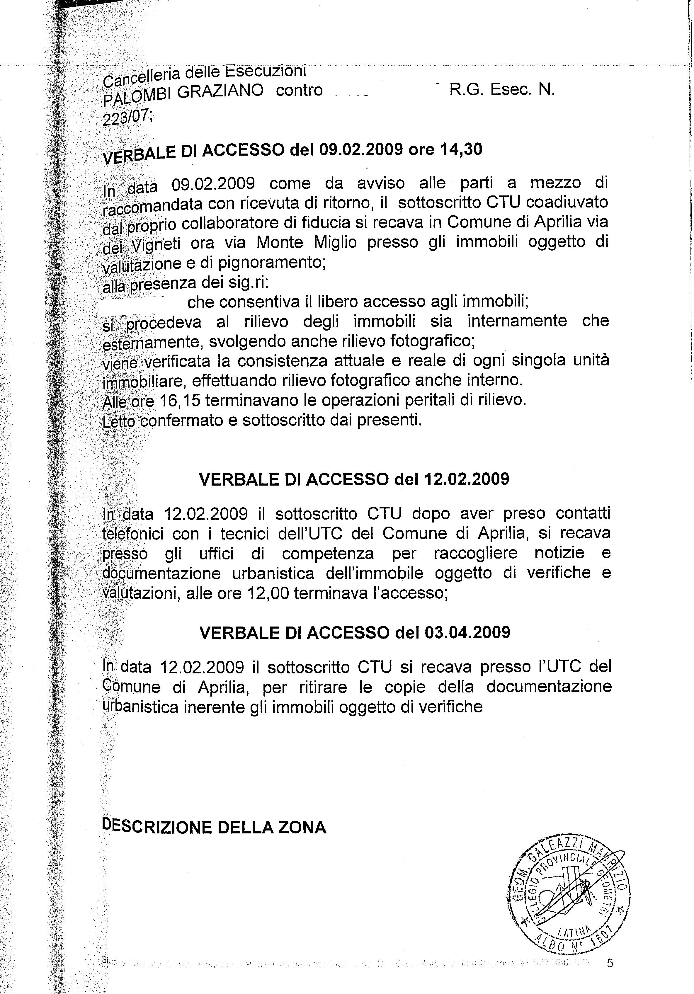 immobile appartamento all'asta in Via Monte Miglio n11 - 04011 Aprilia (LT) - 5