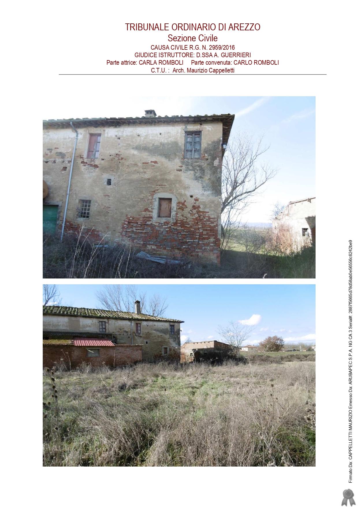 immobile casa singola all'asta in località Chianacce - 52044 Cortona (AR) - 1