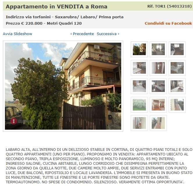 immobile posto auto all'asta in VIA ZOE FONTANA 3 - 00131 Roma (RM) - 2