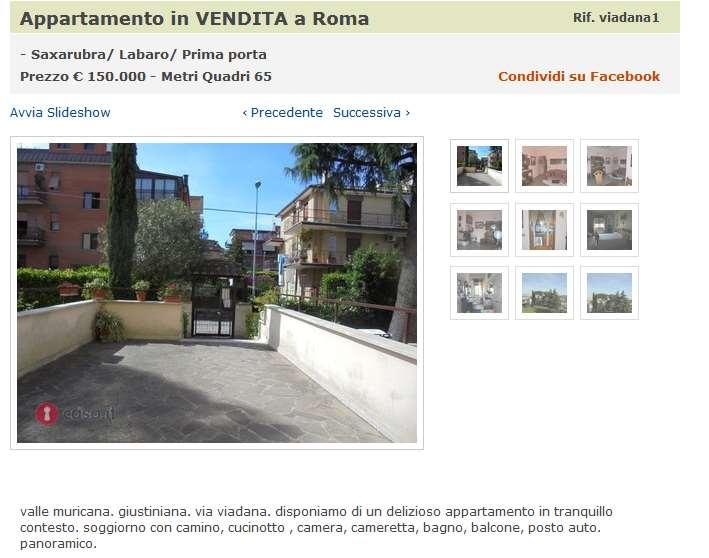 immobile posto auto all'asta in VIA ZOE FONTANA 3 - 00131 Roma (RM) - 4