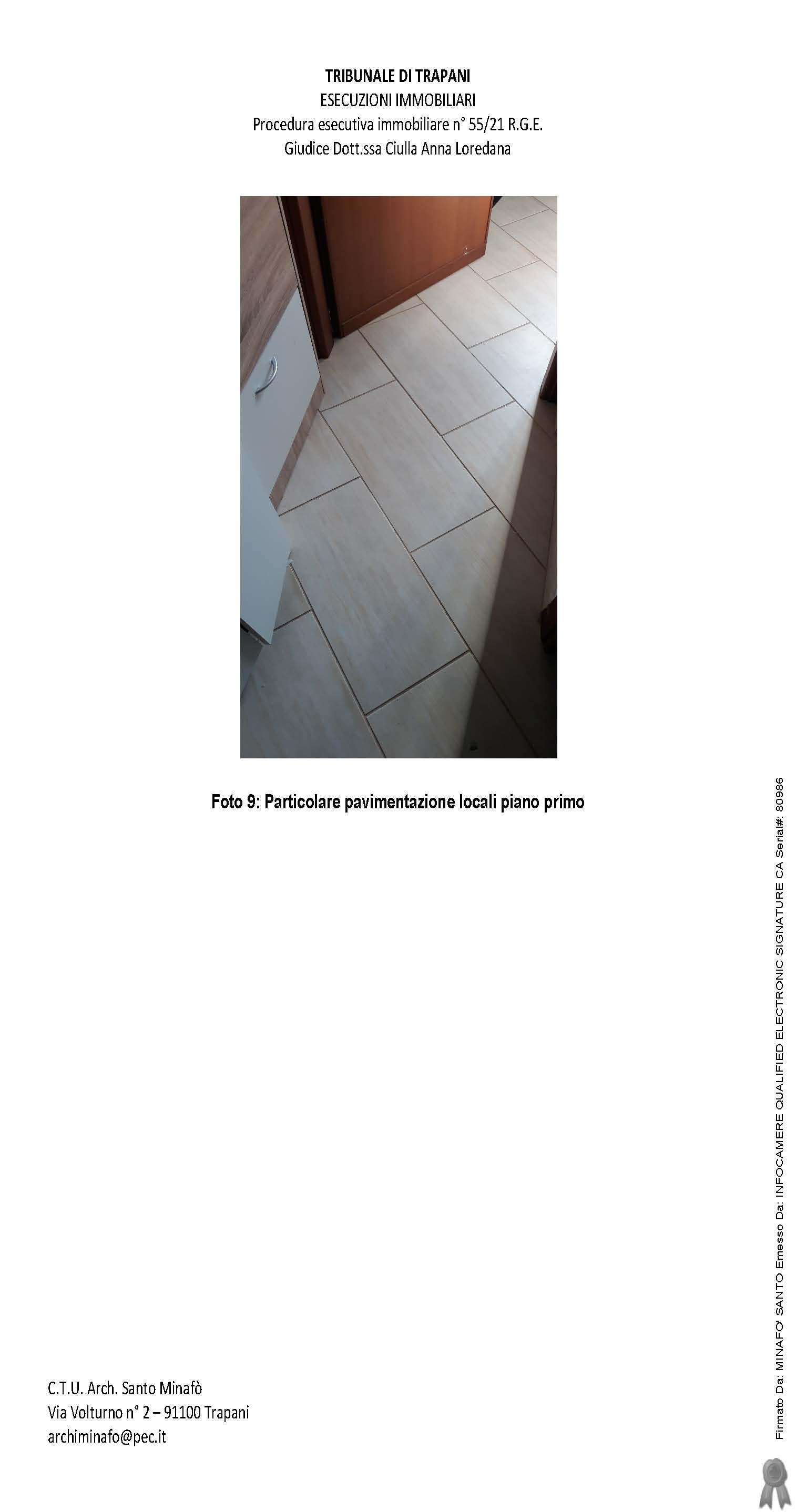 immobile appartamento all'asta in Frazione Casa Santa - Via Andrea Poma, 2 - 91016 Erice (TP) - 3
