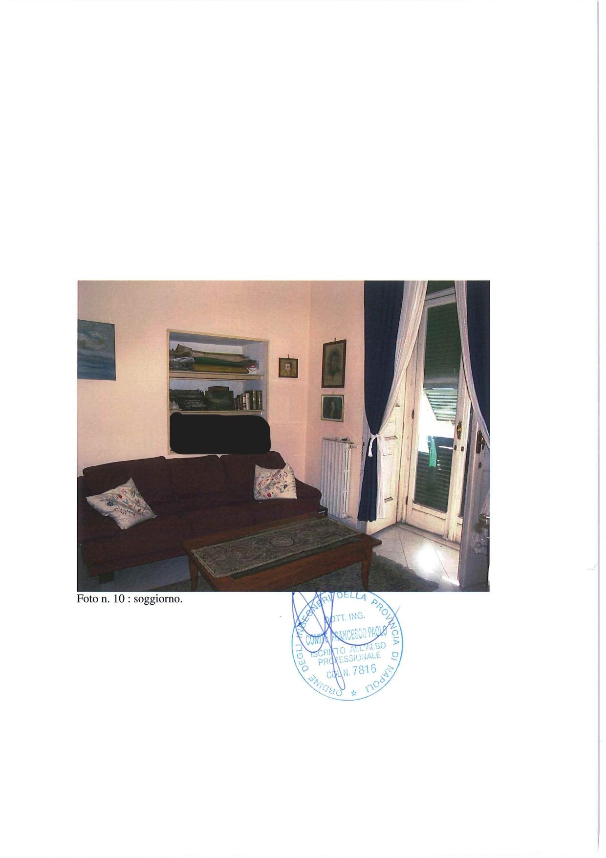 immobile appartamento all'asta in Corso Vittorio Emanuele n 499 - 80135 Napoli (NA) - 1