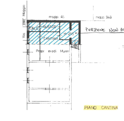 planimetria TRILOCALE IN ASTA IN VIA DONATO BRAMANTE, LIMBIATE (MI) - 1