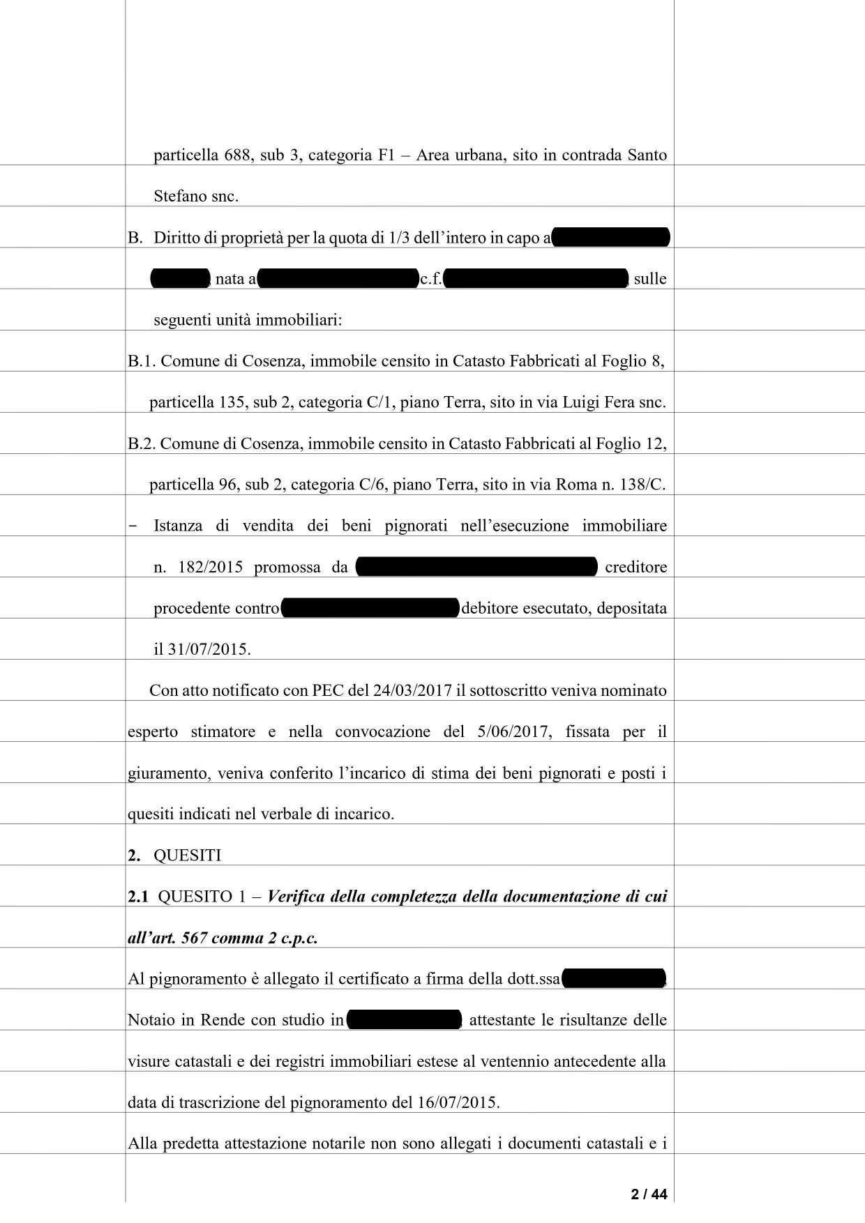 immobile villa all'asta in Contrada Santo Stefano, Via Belgio, 1 - 87036 Rende (CS) - 2