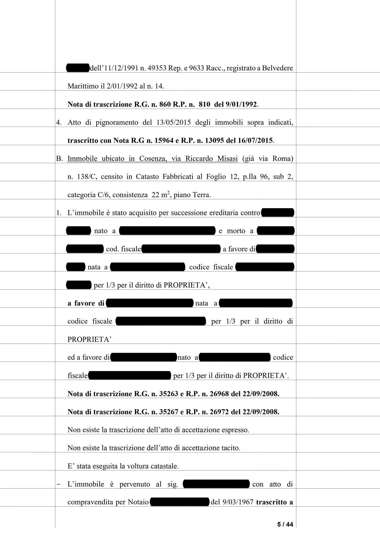 immobile villa all'asta in Contrada Santo Stefano, Via Belgio, 1 - 87036 Rende (CS) - 5