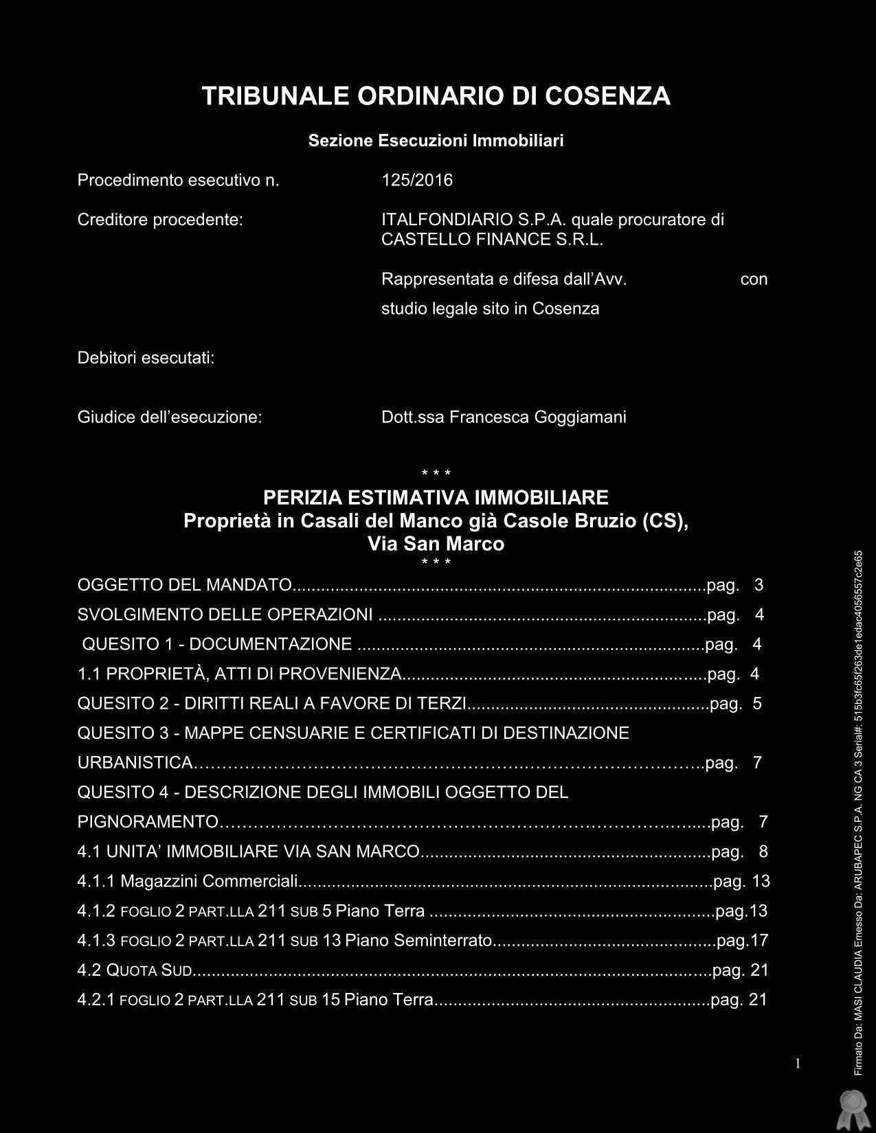 immobile attivita commerciale all'asta in ex Casole Bruzio, località Cona, Via Case Sparse Casali del Manco (CS) - 2