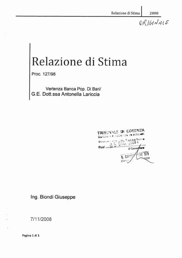 immobile magazzino all'asta in Via Vincenzo Padula, 8 - 87040 Castrolibero (CS) - 1