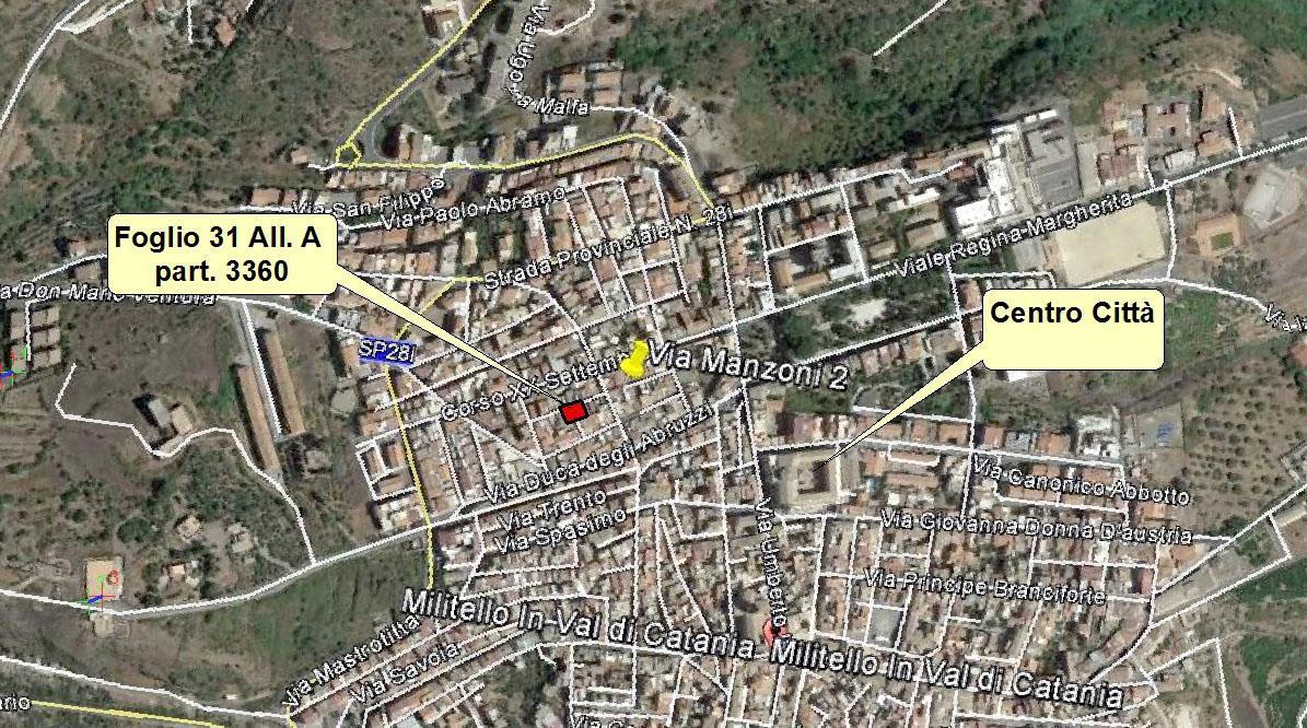 immobile appartamento all'asta in VIA ALESSANDRO MANZONI 11 - 95043 Militello in Val di Catania (CT) - 3