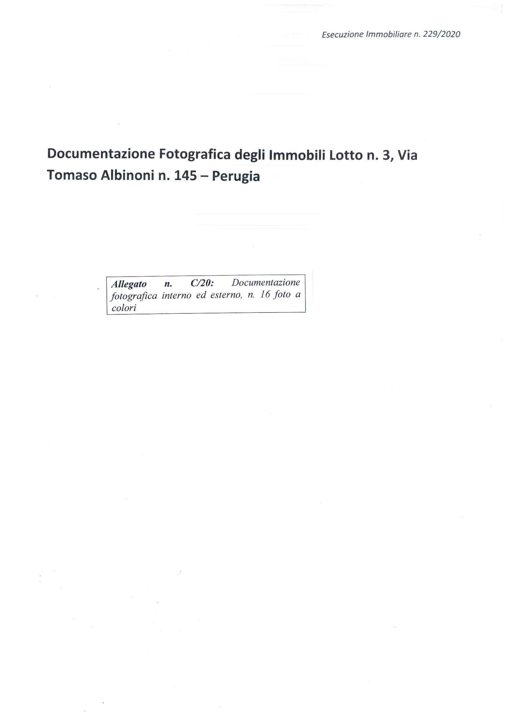 immobile appartamento all'asta in VIA TOMASO ALBINONI N 145 - 06132 Perugia (PG) - 1