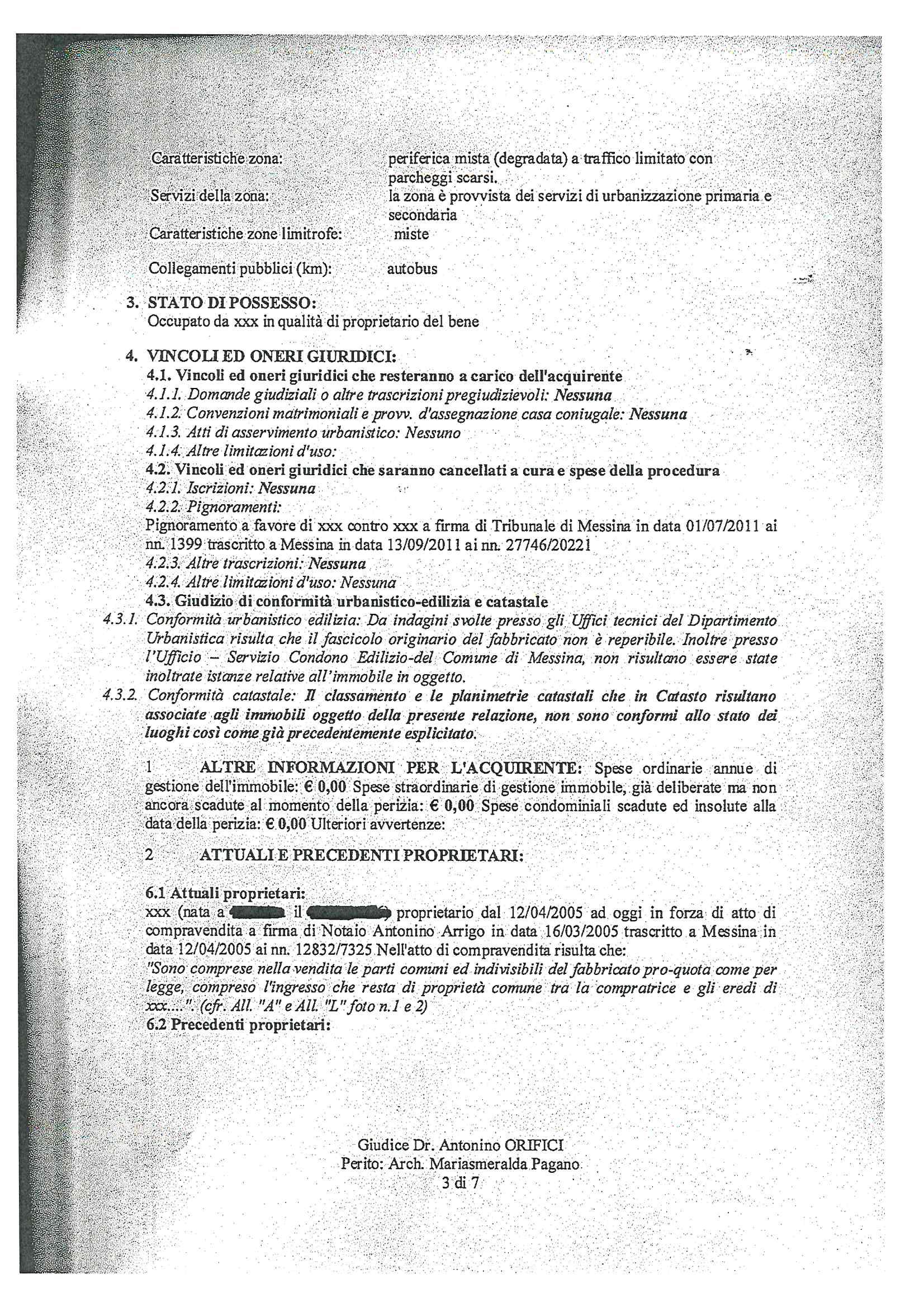 immobile appartamento all'asta in Villaggio Cumia Superiore, Via Comunale - 98146 Messina (ME) - 3