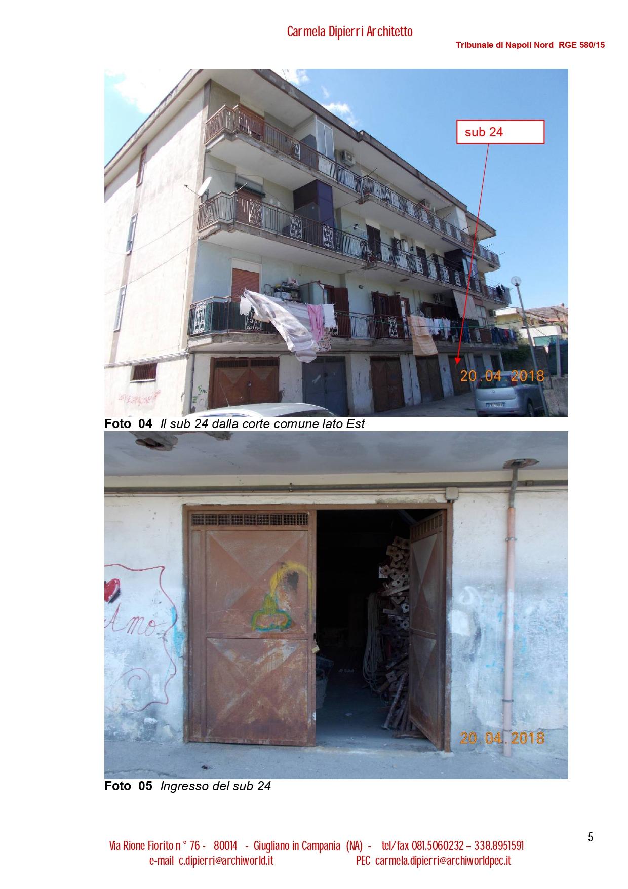 immobile garage all'asta in VIA TRIESTE N 24 - 80018 Mugnano di Napoli (NA) - 1
