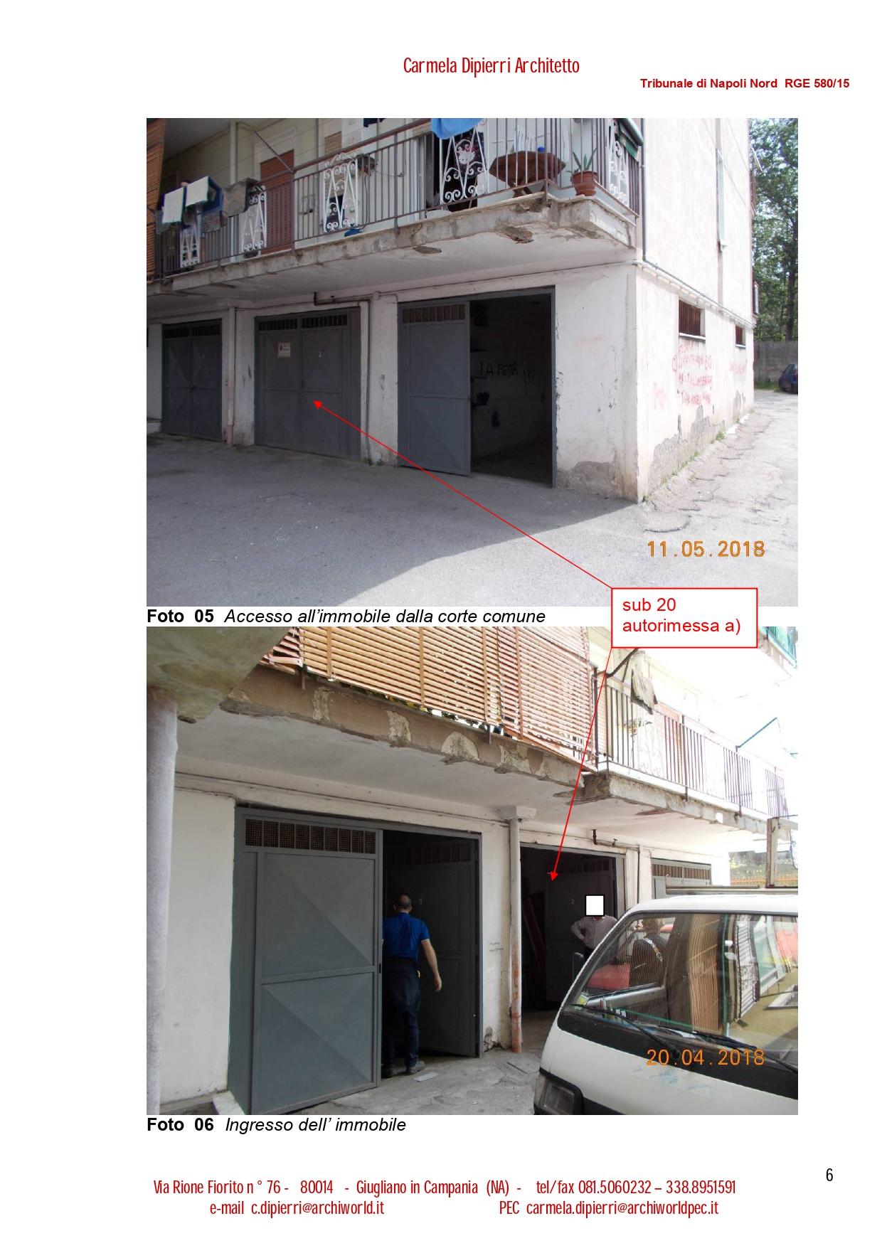 immobile garage all'asta in VIA TRIESTE N 24 - 80018 Mugnano di Napoli (NA) - 2